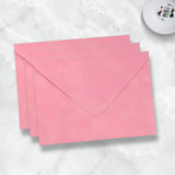 A7 Pink Velvet Envelopes (Set of 10) Envelopes