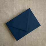Navy A7 euro flap envelope | PACK of 25 Envelopes