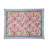Pink Arch Blockprint Placemat Placemats