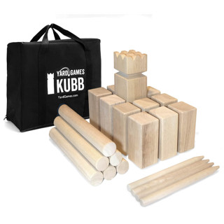 Yard Games Kubb Game Regulation Set Wedding Games