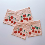 Cherry Cocktail Napkin Set Napkins