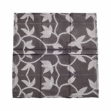 Folio Gray Black Cotton Table Napkin ( set of 4 ) Napkins