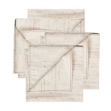 Kora Off White Recycled Silk Cotton Handloom Napkin Napkins