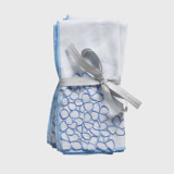 Hydrangea dinner napkins, blue, set of two Napkins
