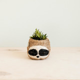 Mini Pot 3-tone (dark) Sloth Planter Planters