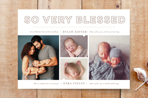 So Very Blessed Custom Stationery