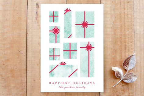 Watercolors Holiday Gifts Custom Stationery