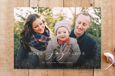 Snow Sprinkles Custom Stationery