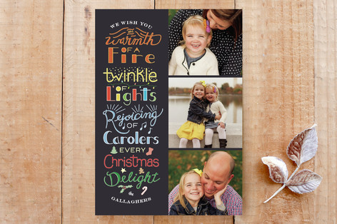 Christmas Delights Custom Stationery