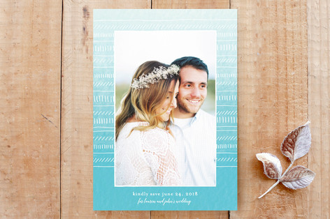 Watercolor  Save the Date Custom Stationery