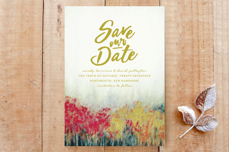 Autumn Love Custom Stationery