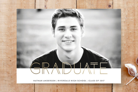 Mod Graduate Custom Stationery