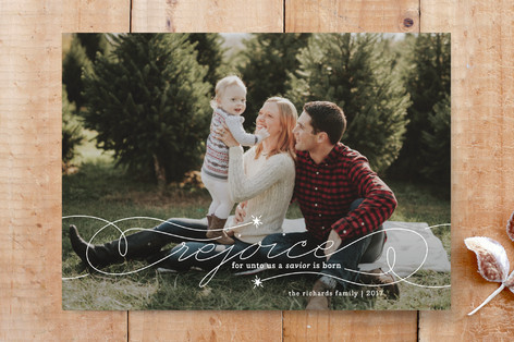 We Rejoice Custom Stationery
