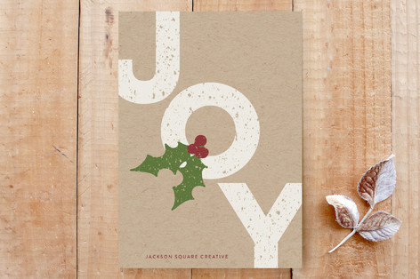 Bold Festive Joy Custom Stationery
