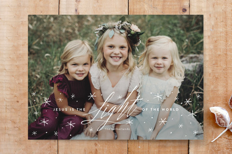 light of the world Custom Stationery