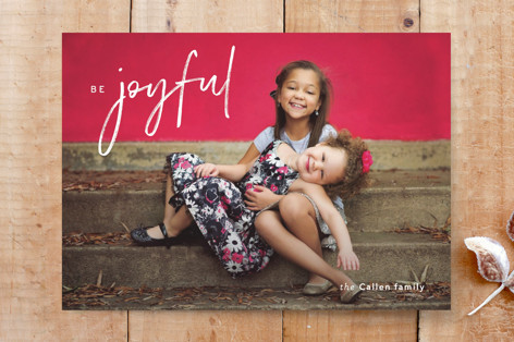 be joyful photo Custom Stationery