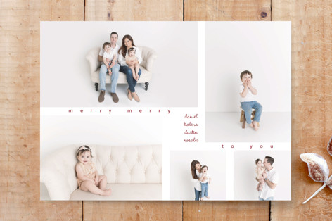 Merry Five Custom Stationery