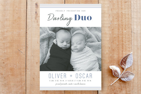 Darling Duo Custom Stationery