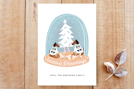 Doggy Holiday Custom Stationery