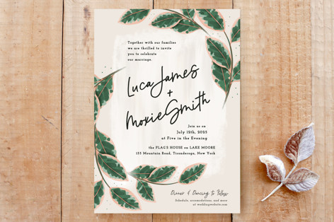 Let Love Grow Custom Stationery