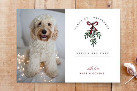Dog Kisses Custom Stationery
