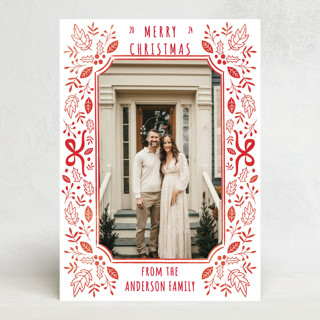 Merrily Floating Leaves Custom Stationery