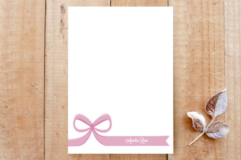 Ribbon Rollout Custom Stationery