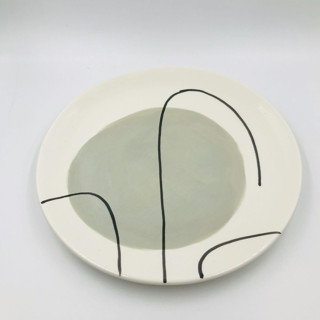 DESSERT PLATE GRAY Serving Accessories