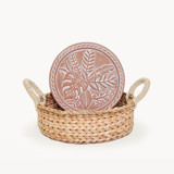 Bread Warmer & Basket - Plant Round