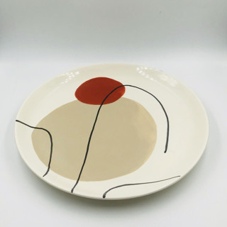 DESSERT PLATE TERRA SIENNA Serving Accessories