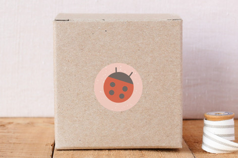 Simple Ladybug Stickers