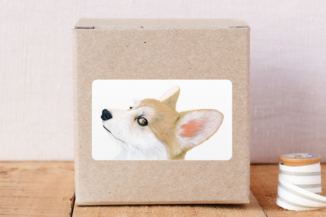 The Judgemental Corgi Stickers