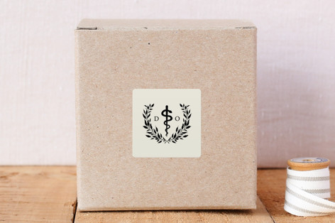 Square Doctor of Osteopathic Medicine Stickers