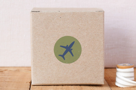 The Jet Set Envelope Seal Stickers