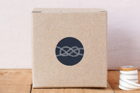Illustrated Knot Envelope Seal Stickers