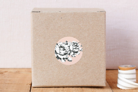 La Vie en Rose Envelope Seal Stickers