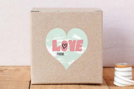 Sending Love Cute Heart Stickers