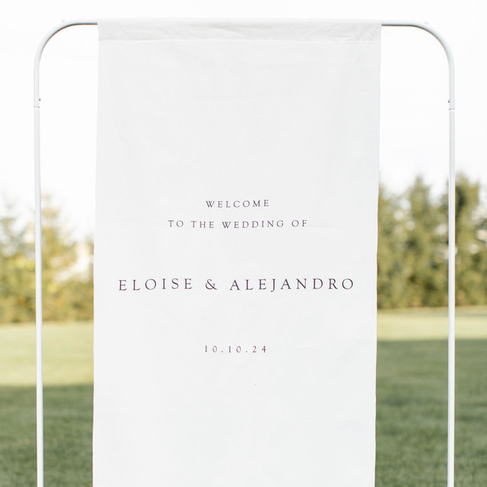 Fabric Welcome Sign 26x68 Inches Wedding Signs By Studio Lavender Minted fabric-welcome-sign-26x68-inches-wedding-signs-by-studio-lavender-minted