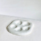 White Bubble Snack and Condiments Tray Serving Platters and Trays