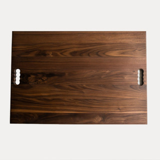 The Extra Large Charcuterie Board in Walnut Serving Platters and Trays