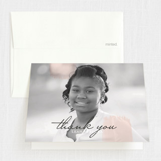 Single Swath Mitzvah Thank You Cards