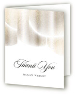 Foil-Pressed Mitzvah Thank You Cards