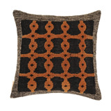 Marrakesh / Black Throw Pillows