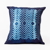 Naami Indigo Silk Pillow Throw Pillows