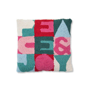 Peace & Joy Hook Pillow Throw Pillows