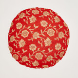 Kantha Round Pillow - No. 230837 Throw Pillows