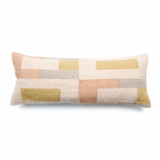 Shale Handloom Cotton Large Lumbar Pillow Throw Pillows