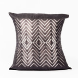 Naami Black Silk Pillow Throw Pillows