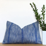 Blue Chevron Decorative Pillow Throw Pillows