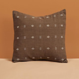 Nira Choco Handloom Pillow Throw Pillows
